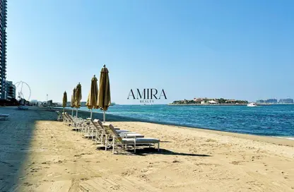 Apartment - 2 Bedrooms - 3 Bathrooms for rent in Grand Bleu Tower 2 - EMAAR Beachfront - Dubai Harbour - Dubai