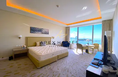 Apartment - Studio - 1 Bathroom for rent in The Palm Tower - Palm Jumeirah - Dubai