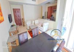 صورةغرفة المعيشة / غرفة الطعام لـ: شقة - 2 غرف نوم - 3 حمامات للكراء في برج كاسكيد - دبي مارينا - دبي, صورة 1