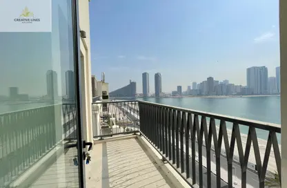 Apartment - 2 Bedrooms - 2 Bathrooms for rent in Cyan Beach Residence - Maryam Beach Residence - Maryam Island - Sharjah