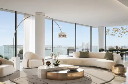 Living Room image for: Penthouse - 4 Bedrooms - 5 Bathrooms for sale in Luce - Palm Jumeirah - Dubai, Image 1