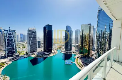 شقة - غرفة نوم - 1 حمام للايجار في ليك تيراس - (JLT) مجمع D - أبراج بحيرة الجميرا - دبي