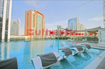 Apartment - Studio - 1 Bathroom for rent in MAG 318 - Business Bay - Dubai