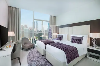 Apartment - 2 Bedrooms - 2 Bathrooms for rent in Damac Maison The Distinction - Downtown Dubai - Dubai