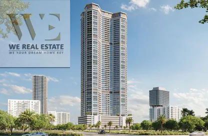 Apartment - 2 Bedrooms - 3 Bathrooms for sale in Infinity Tower - Al Humaid City - Ajman