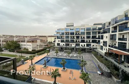 Apartment - 2 Bedrooms - 4 Bathrooms for rent in Oia Residence - Motor City - Dubai