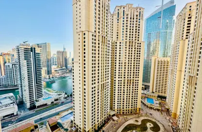 Apartment - 1 Bedroom - 3 Bathrooms for rent in Sadaf 7 - Sadaf - Jumeirah Beach Residence - Dubai