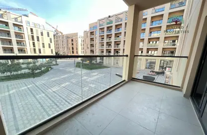 Balcony image for: Apartment - 1 Bathroom for sale in Al Mamsha - Muwaileh - Sharjah, Image 1