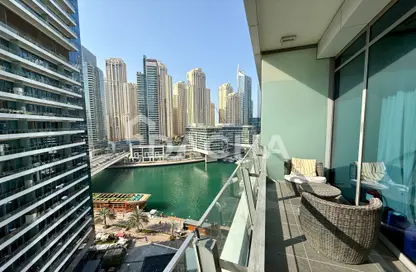 شقة - 1 حمام للبيع في B برج سيلفرين - سيلفيرين - دبي مارينا - دبي