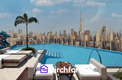 شقة - غرفة نوم - 2 حمامات للبيع في فندق ومساكن إس إل إس دبي - الخليج التجاري - دبي