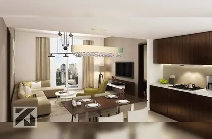 شقة - غرفة نوم - 2 حمامات للبيع في مساكن ريفا - الخليج التجاري - دبي