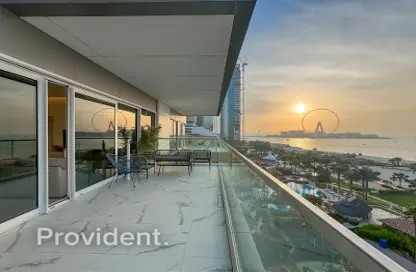 Apartment - 3 Bedrooms - 4 Bathrooms for rent in 1 JBR - Jumeirah Beach Residence - Dubai