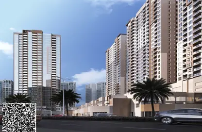 Apartment - 3 Bedrooms - 4 Bathrooms for sale in Ajman One - Phase 2 - Ajman Downtown - Ajman