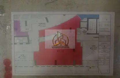 2D Floor Plan image for: Office Space - Studio for rent in Al Jimi Avenue - Al Khalidiya - Abu Dhabi, Image 1