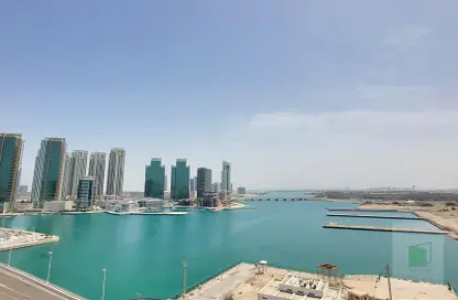 شقة - 3 غرف نوم - 5 حمامات للايجار في برج الواجهة البحرية B - أبراج سكنية على الواجهة البحرية - منطقة النادي السياحي - أبوظبي