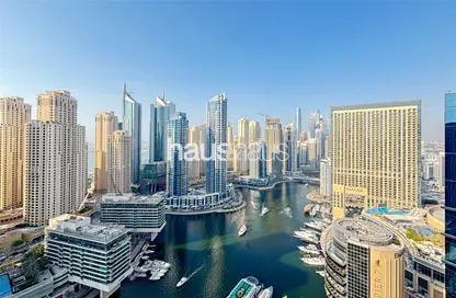 شقة - 2 غرف نوم - 3 حمامات للايجار في A برج سيلفرين - سيلفيرين - دبي مارينا - دبي