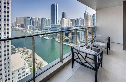 Apartment - 1 Bedroom - 2 Bathrooms for rent in Sparkle Tower 1 - Sparkle Towers - Dubai Marina - Dubai