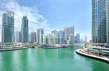 Apartment - 3 Bedrooms - 4 Bathrooms for sale in Fairfield Tower - Park Island - Dubai Marina - Dubai