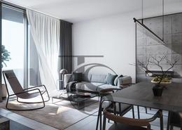 Living / Dining Room image for: Apartment - 1 bedroom - 2 bathrooms for sale in Tiraz - Naseej District - Aljada - Sharjah, Image 1