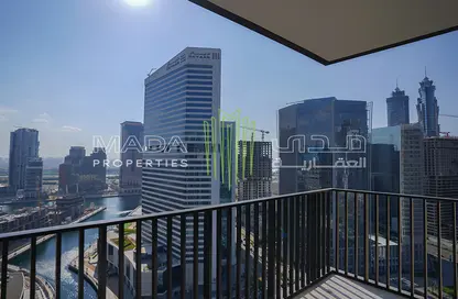 Balcony image for: Apartment - 1 Bedroom - 2 Bathrooms for sale in Ahad Residences - Business Bay - Dubai, Image 1