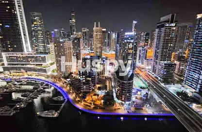 Apartment - 3 Bedrooms - 5 Bathrooms for rent in Marina Wharf 1 - Marina Wharf - Dubai Marina - Dubai