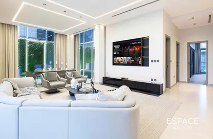 Penthouse - 3 Bedrooms - 4 Bathrooms for rent in Oceana Aegean - Oceana - Palm Jumeirah - Dubai