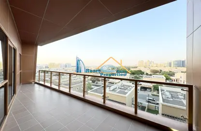 Apartment - 1 Bedroom - 2 Bathrooms for rent in ASB Tower - Dubai Silicon Oasis - Dubai