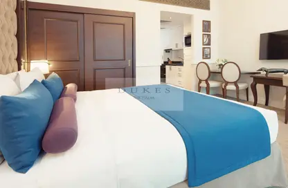 النزل و الشقق الفندقية - 1 حمام للايجار في ديوكس ذا بالم - نخلة جميرا - دبي