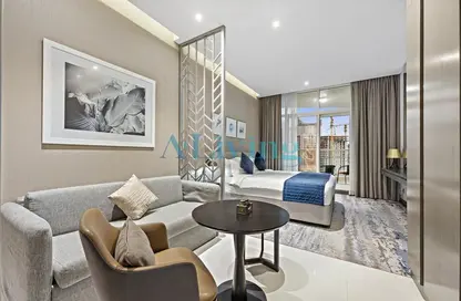 Apartment - Studio - 1 Bathroom for rent in PRIVE BY DAMAC (A) - DAMAC Maison Privé - Business Bay - Dubai