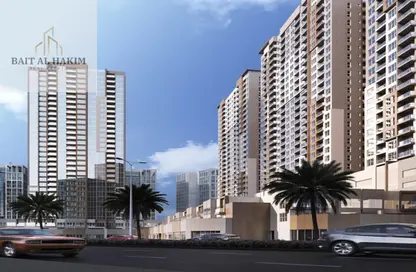 Apartment - 2 Bedrooms - 3 Bathrooms for sale in Ajman One - Phase 2 - Ajman Downtown - Ajman