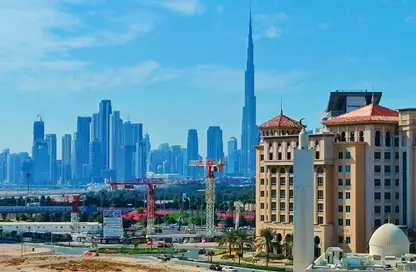 شقة - 2 غرف نوم - 3 حمامات للايجار في حديقة الوليد 1 - حديقة الوليد - الجداف - دبي