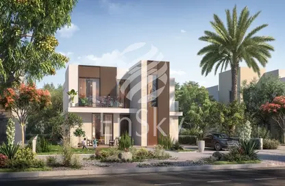 Outdoor House image for: Villa - 3 Bedrooms - 5 Bathrooms for sale in Fay Al Reeman II - Al Shamkha - Abu Dhabi, Image 1