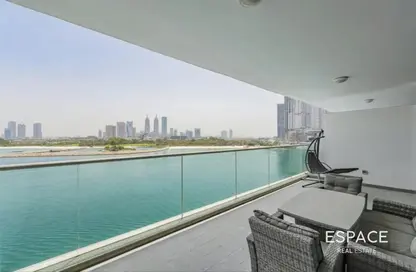 شقة - غرفة نوم - 2 حمامات للايجار في أزور ريزيدنس - نخلة جميرا - دبي