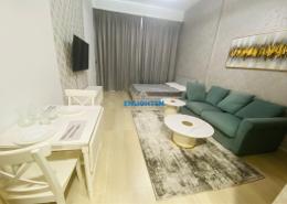 Living / Dining Room image for: Studio - 1 bathroom for rent in Pantheon Elysee II - Jumeirah Village Circle - Dubai, Image 1