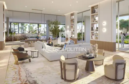 Living Room image for: Apartment - 1 Bathroom for sale in Berkeley Place - Mohammed Bin Rashid City - Dubai, Image 1