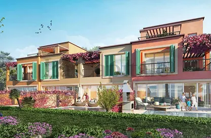 Townhouse - 5 Bedrooms - 6 Bathrooms for sale in Nice - Damac Lagoons - Dubai