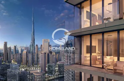 Apartment - 1 Bedroom - 1 Bathroom for sale in Peninsula Four - Peninsula - Business Bay - Dubai