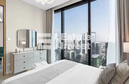 Apartment - 1 Bedroom - 2 Bathrooms for rent in Jumeirah Gate Tower 1 - The Address Jumeirah Resort and Spa - Jumeirah Beach Residence - Dubai