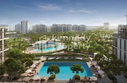 Pool image for: Apartment - 3 Bedrooms - 3 Bathrooms for sale in Parkside Views - Dubai Hills Estate - Dubai, Image 1
