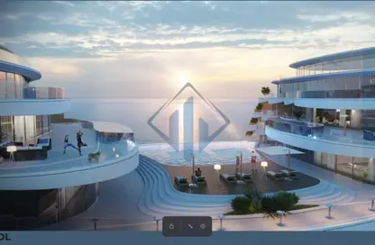 Apartment - 1 Bedroom - 2 Bathrooms for sale in Aqua Arc - Al Marjan Island - Ras Al Khaimah