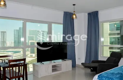 Apartment - Studio - 1 Bathroom for rent in Al Maha Tower - Marina Square - Al Reem Island - Abu Dhabi