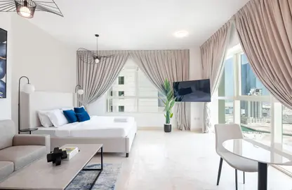 Apartment - Studio - 1 Bathroom for rent in Marina Heights 2 - Marina Square - Al Reem Island - Abu Dhabi