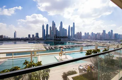 Water View image for: Apartment - 2 Bedrooms - 3 Bathrooms for rent in Marina Vista - EMAAR Beachfront - Dubai Harbour - Dubai, Image 1
