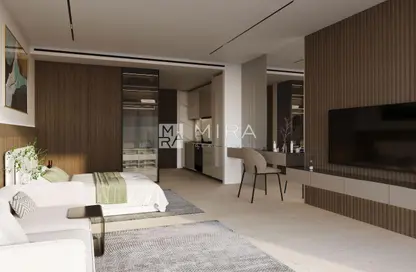 Apartment - Studio - 1 Bathroom for rent in Binghatti Aurora - Jumeirah Village Circle - Dubai