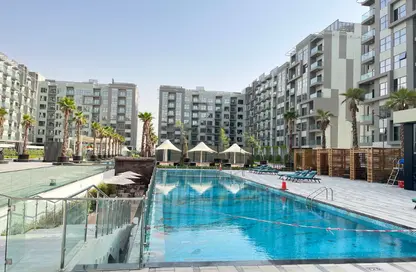 Apartment - 1 Bedroom - 1 Bathroom for rent in Lawnz by Danube Block 1 - Lawnz by Danube - International City - Dubai