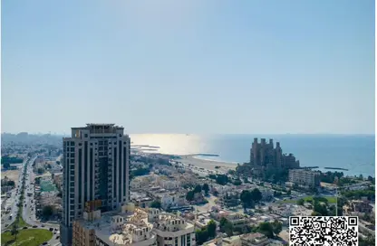 شقة - 2 غرف نوم - 3 حمامات للايجار في أبراج عجمان وان - الصوان - عجمان