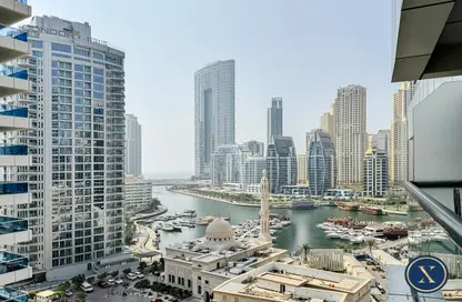 Apartment - Studio - 1 Bathroom for rent in Escan Tower - Dubai Marina - Dubai
