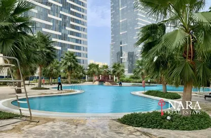 Apartment - 1 Bedroom - 2 Bathrooms for rent in The Gate Tower 3 - Shams Abu Dhabi - Al Reem Island - Abu Dhabi