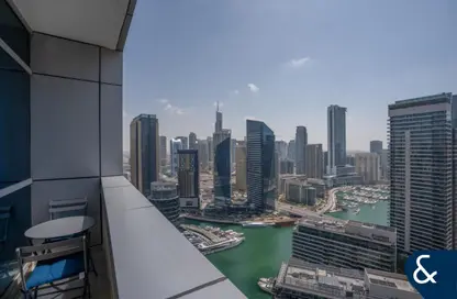 Apartment - 2 Bedrooms - 3 Bathrooms for rent in Bay Central West - Bay Central - Dubai Marina - Dubai