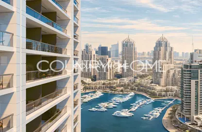 Apartment - Studio - 1 Bathroom for sale in Pelagos by IGO - Dubai Marina - Dubai